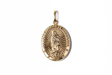DIJE VIRGEN GUADALUPE 18K