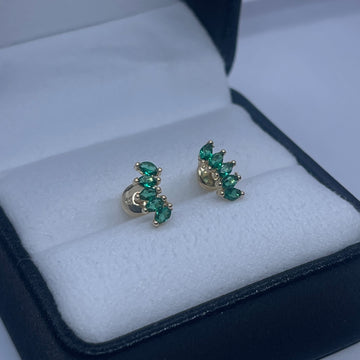TOPOS MARQUICES CIRCONES 18K