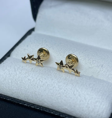 TOPOS ANILLO ESTELAR 18K
