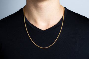 CADENA FRANCO ORO AMARILLO 18K