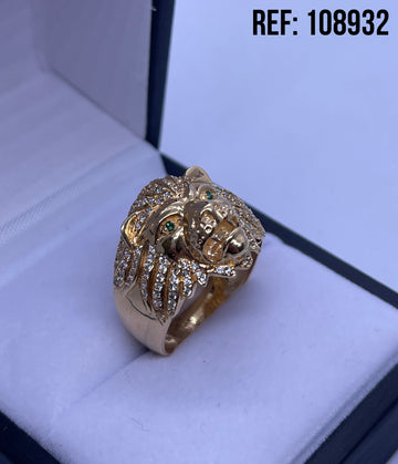 ANILLO LEON CIRCONES 9.55 GR