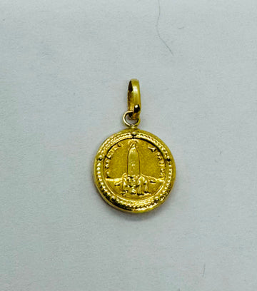 DIJE VIRGEN FATIMA 18K