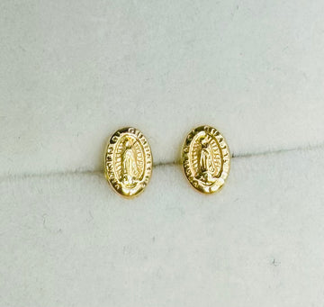 TOPOS VIRGEN GUADALUPE PEQUEÑOS 18K