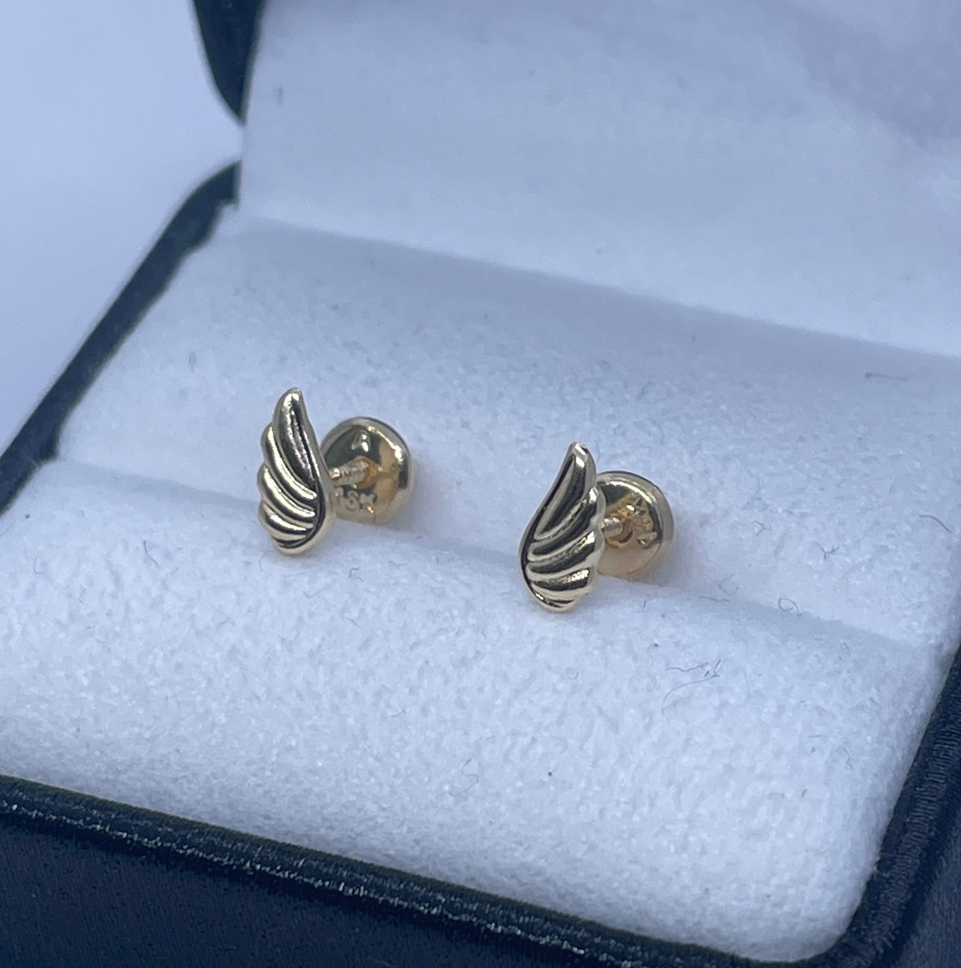 TOPOS ALAS ORO AMARILLO 18K