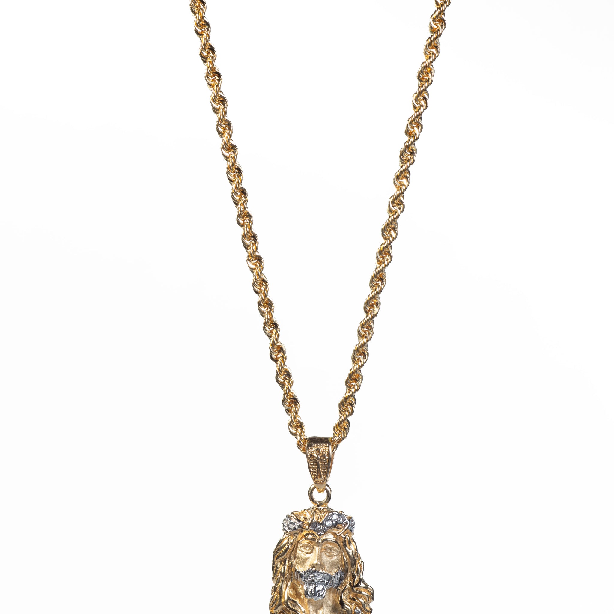 DIJE ROSTRO CRISTO 18K