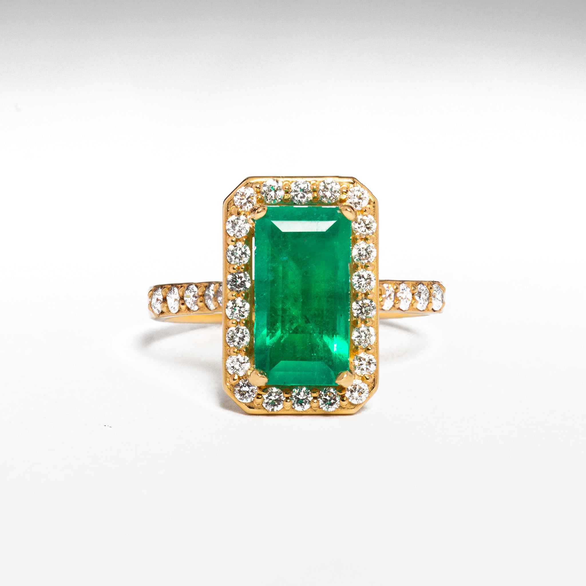 ANILLO ESMERALDA CLOUD 2.05 CT
